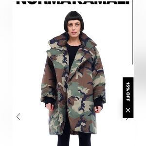 Norma Kamali Sleeping Bag Coat